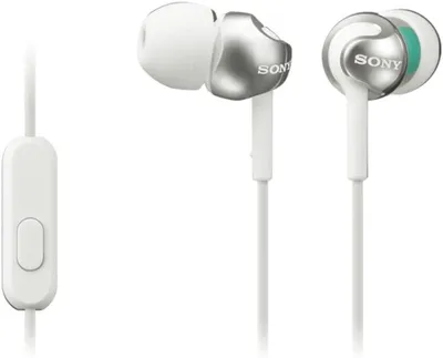 Produktbild von Sony MDR-EX110AP In-Ear Kopfhörer mit Mikrofon und Steuerung – Satter Bass, 3.5mm Klinke, Komfortable Passform