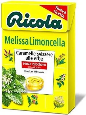 Produktbild von 20x Ricola Melissa Limoncella bonbon mit Zitrone und Menthol ohne zucker box 50g