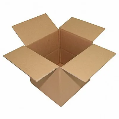 Produktbild von 45x Faltkarton  200x200x(100)-200mm mit variabler Höhe 1-wellig Dickwelle