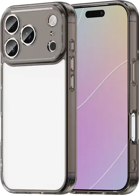 Image de Étui pour Apple iPhone 17 Pro - Coque arrière Phonesta HybridAir - Noir