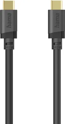 Image de Câble USB-C, USB 3.2 Gen1, 5 Gbit/s, 240 W, 1,5 m