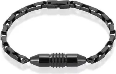 Image de Bracelet Luxe As 20 cm avec Ashanger pour les cendres, les cheveux ou le parfum - Bijoux commémoratifs en acier inoxydable, aide au remplissage de l'as et sac de rangement inclus