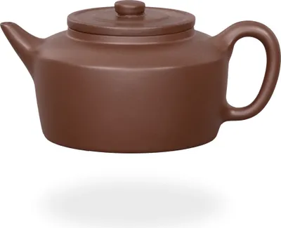 Produktbild von tea4chill chinesische Teekanne Wuxi aus Ton 300ml, handgefertigt, in eleganter Geschenkbox