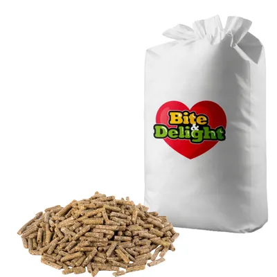 Produktbild von Krmivo pro králíky Bite&Delight 25kg - Krmivo bohaté na obiloviny a vlákninu s vitamíny - Pro zakrslé králíky, domácí králíky