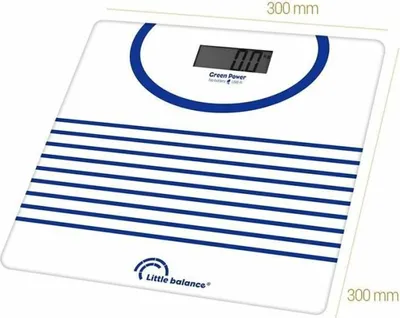 Produktbild von Elektronische badezimmerwaage 180 kg/100 g Little balance 8655