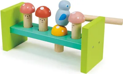 Zdjęcie produktu dla Mentari drewniany młotek leśny - zabawka edukacyjna dla dzieci