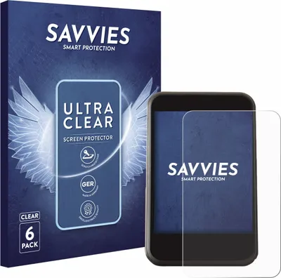 Produktbild von 6x Für Freesky YL81F Schutzfolie Savvies Displayschutz Display Schutz Folie Klar Transparent