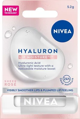 Immagine prodotto di Balsam do ust Nivea Hyaluron Sheer Rose 5,2 g
