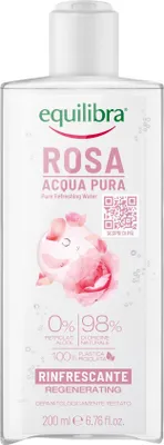 Immagine prodotto di Acqua detergente e rinfrescante al profumo di rosa 200 ml