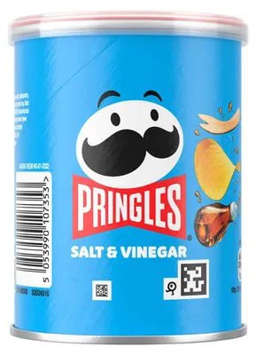 Produktbild von Pringles Salt & Vinegar 40g