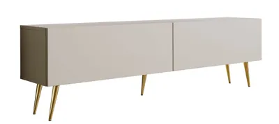 Produktbild von TV-SCHRANK : Kaschmir, Goldene Beine, 170 x 52 x 32 cm