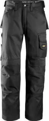 Produktbild von Snickers DuraTwill Hose schwarz Gr. 56