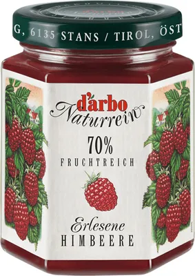 Immagine prodotto di Crema spalmabile Darbo al lampone squisito