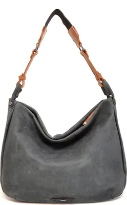 Produktbild von Berba - Leren schouderTasche Barbarossa 825-997-07 Navy - Cognac