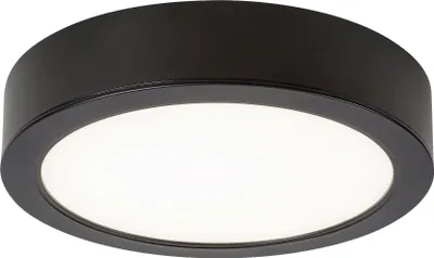 Zdjęcie produktu dla Plafon czarny okrągły Ø12cm LED 7W neutralna barwa światła Shaun2 Rabalux