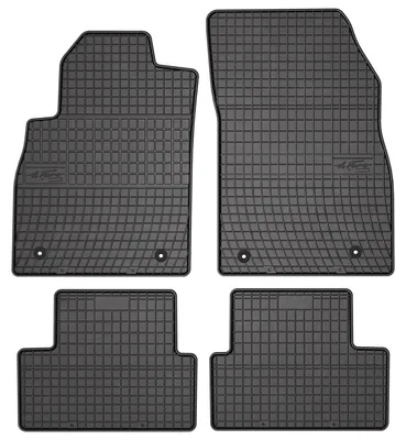 Produktbild von Gummi-Fußmatten für Opel Astra J 2009-2015 (Schrägheck/Limousine/Kombi) – 4-tlg, Schwarz, passgenau – Wielganizator SolidPRO
