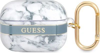 Produktbild von Guess Airpods Pro Case - Marble - Blue