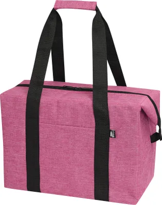 Produktbild von Kühltasche Groß Faltbar – Thermotasche, XXL Isoliertasche für Einkauf und Camping, RPET, ca. 38x19x26cm (17L) Rot