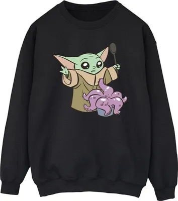 Produktbild von Star Wars - "The Mandalorian" Sweatshirt für Herren BI46720 (XL) (Schwarz)