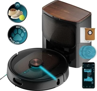 Produktbild von Cecotec Roboterstaubsauger Conga 10090 AI Spin Revolution Ultra Power Home Lifestyle