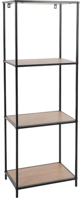Obrázok produktu pre HOMESTYLING Regál s policami 130x, 45 cm KO-NB1510180