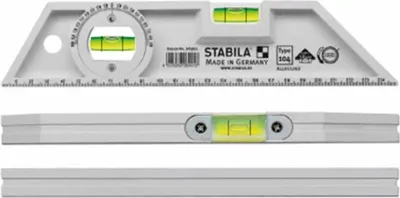 Obrázek produktu pro Stabila 104 Allr. 6901 Mini-Wasserwaage 25 cm 1 mm/m