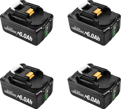 Obrázek produktu pro Akumulátor do nářadí, 18V, kapacita 6000mAh, 4 baterie