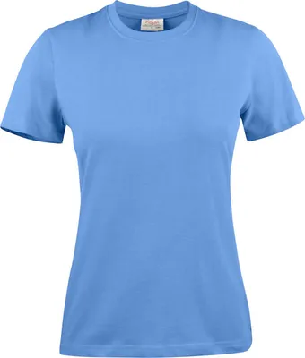Produktbild von Damen T-Shirt aus 100% Baumwolle, 160 g/m², figurnah geschnitten, mit Seitennähten