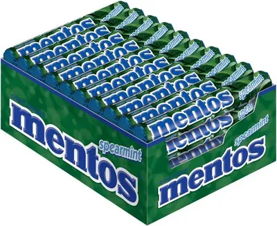 Produktbild von Mentos Spearmint Rolle 40 x 38g