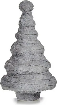 Produktbild von Weihnachtsbaum polar grau 22 x 37,5 x 22 cm