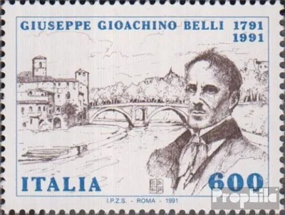 Produktbild von Briefmarken Italien 1991 Mi 2178 (kompl.Ausg.) postfrisch Giuseppe Gioacchino