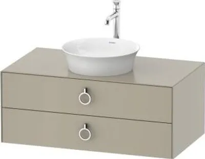 Produktbild von DURAVIT WT4991060600010 WTU wandh.White Tulip,2Schk.,m.Griff