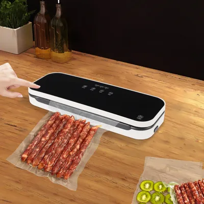 Obrázek produktu pro Automatická vakuová vzduchová svářečka, svářečka potravin, vakuový těsnicí stroj