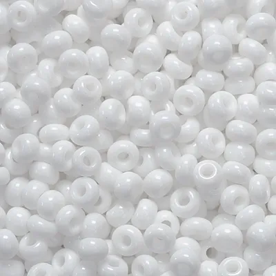 Produktbild von Rocailles 2,5 mm weiß VE=5x20g