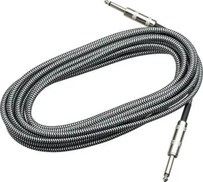 Imagen del producto de Revoltage VIC0603, cable de instrumento vintage, color negro, 6 metros, conexión recta - recta