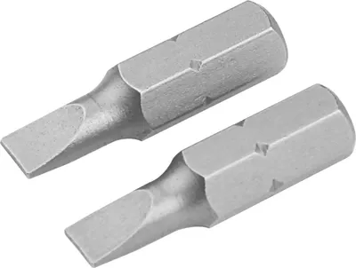 Obrázok produktu pre Sada skrutkovačových bitov, 2 ks, SL 0,8 x 5,5 x 25 mm