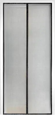 Zdjęcie produktu dla Hoomee Moskitiera Do Drzwi Magnetyczna Trwała Czarna 100X210Cm