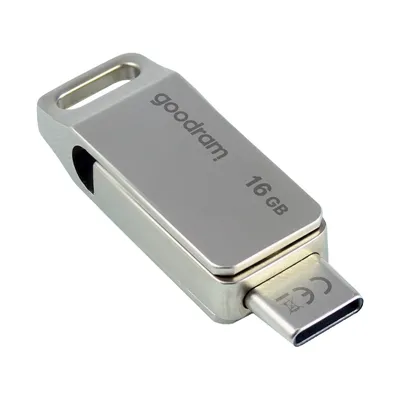 Immagine prodotto di GoodRam Goodram ODA3 Unità flash USB da 16 GB USB Type-A / USB Type-C 3.2 Gen 1 (3.1 Gen 1) Argento