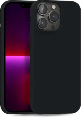 Produktbild von Hülle für Apple iPhone 13 Pro - Handyhülle Cover aus Silikon in Schwarz