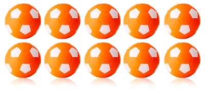Image de Kickerball WINSPEED-10er Set-orange/blanc