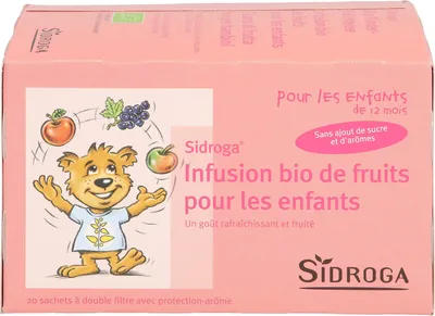 Produktbild von Sidroga  Kinder-Früchtetee, 20 St. Filterbeutel