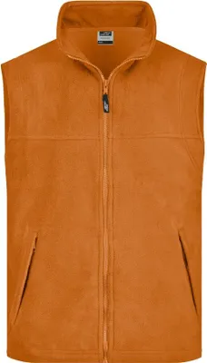 Produktbild von James & Nicholson Fleece Vest Gr. S, orange