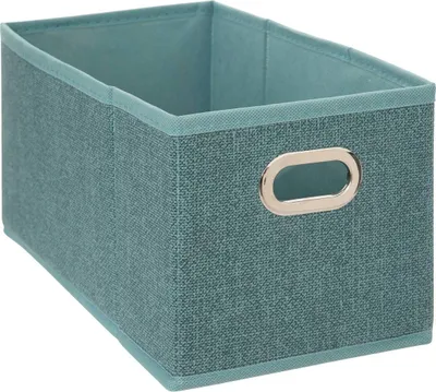 Produktbild von Stoffkorb 15x31cm "mix n modul" petrolblau meliert - 5 five simply smart