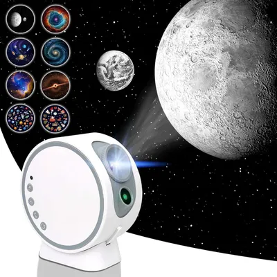 Zdjęcie produktu dla Projektor Gwiazd Planetarium Do Sypialni Dekoracja Z Głośnikiem Regulowany