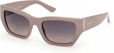 Produktbild von Guess GU00293 Shiny beige 55/20/140 Damen Sonnenbrillen