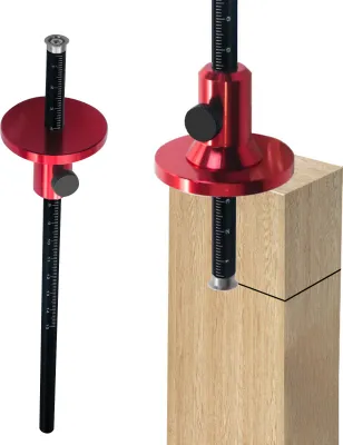 Produktbild von Europäischer Radmarkierungsmesser aus Aluminiumlegierung, Reißnadel für Holzbearbeitung, Parallel-Reißwerkzeug für Zapfenlöcher
