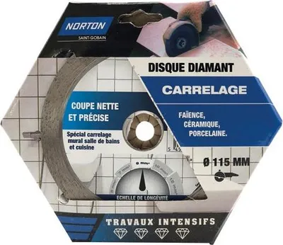 Produktbild von Diamant-Scheibe für Fliesen Intensiv 115 - Norton