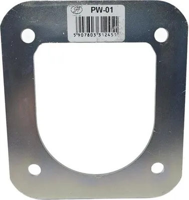 Produktbild von STEELPRESS PW-01 Gegenplatte 118x105 mm Unterlegscheibe für Zurrmulde UP-01