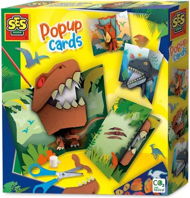 Zdjęcie produktu dla Wyskakujące karty - Dinozaury Wyskakujące karty - Dinozaury