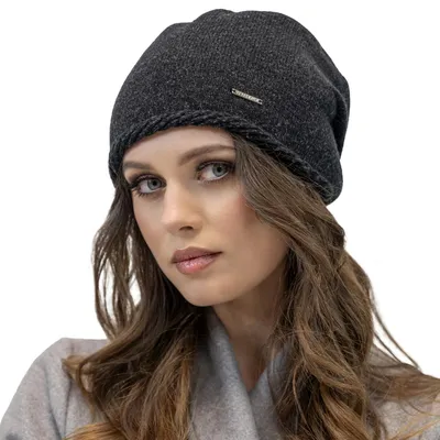 Produktbild von VIVISENCE Damen Beanie Mütze Winter Aus Warmem Wollgarn Klassische Herbst Winter
